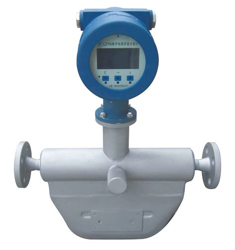 mass flow meter for liquid.